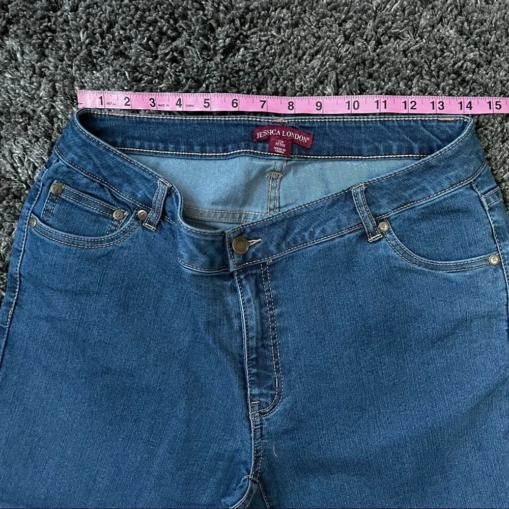 Jessica London Dark Wash Jeans Size 12P New